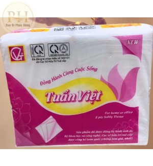 Khăn giấy vuông Tuấn Việt