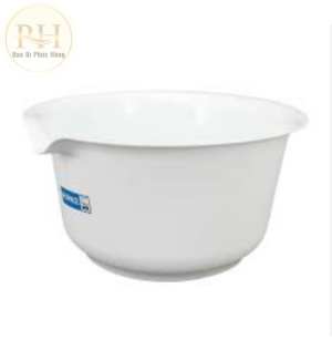 Thố nhựa tròn đục