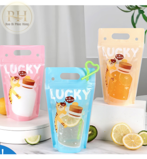 Túi đựng trà sữa trà chanh