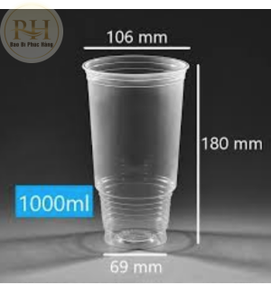 Ly nhựa 1000ml